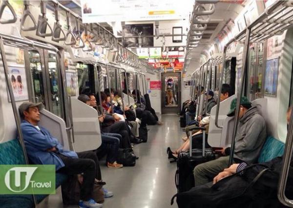 日本搭電車都有一套文化，文化，遊客要多多注意！(圖：dannychoo)