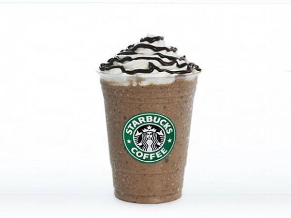 第二位雙重朱古力碎碎奶油星冰樂 (圖：Starbucks)