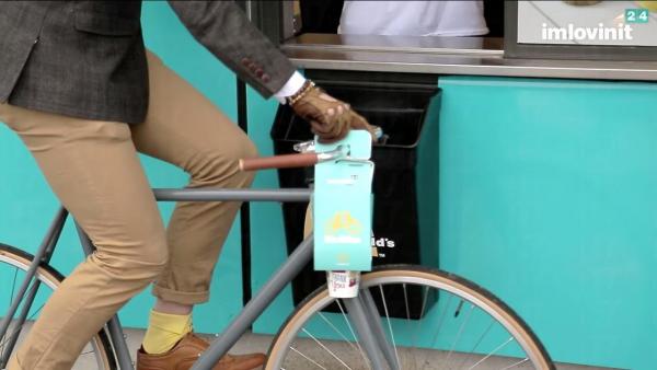 單車族不用怕倒瀉可樂啦！