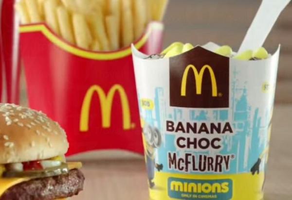 澳洲限定香蕉糖朱古力麥旋風 (圖：McDonald’s)