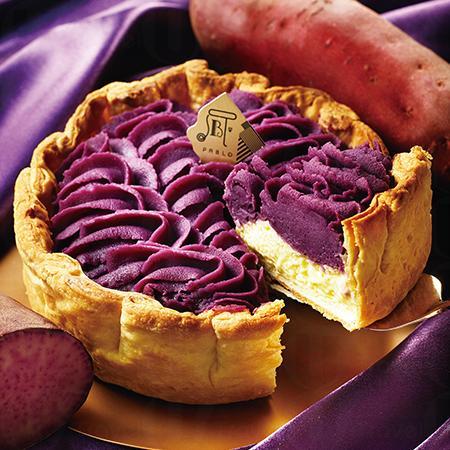 紫薯芝士撻,只得沖繩店限定!(圖:pablo) 紫薯芝士撻,只得沖繩店限