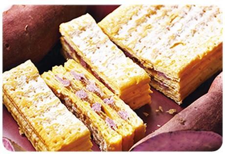 紫薯千層酥 - 含稅價1404日元 (約港幣 ) 圖:pablo 紫薯千層酥 - 含稅價1404日元 (約港幣 )