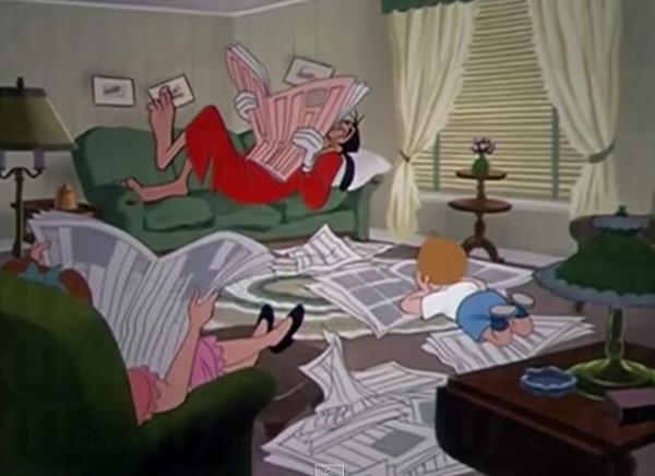 高飛狗已經結了婚,生了小朋友。 (按圖放大) 高飛狗已經結了婚,生了小朋友。 (按圖放大)