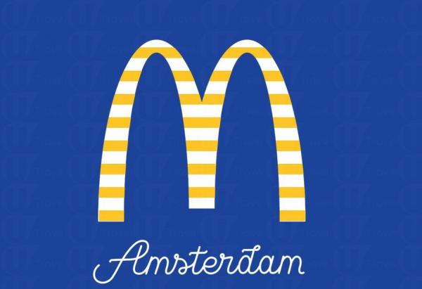 全球首個國家麥當勞 推全新藍色包裝設計