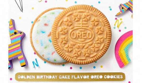 生日蛋糕夾心 (圖：OREO)