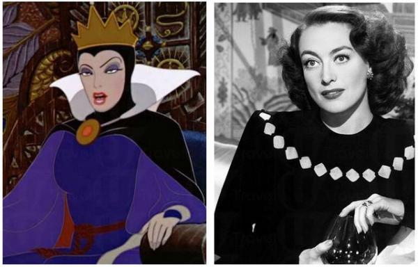 邪惡皇后與Joan Crawford(圖:Moviepilot)