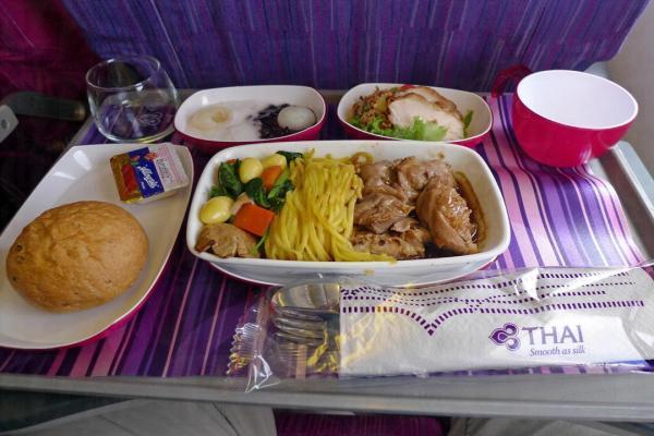 全球10大最好食飛機餐航空(圖:thaiairways)