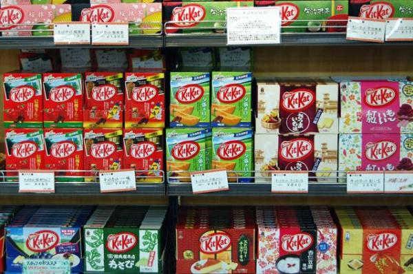 Kitkat日本限定15款經典口味，你都吃過了嗎？(圖：tokyoweekender)