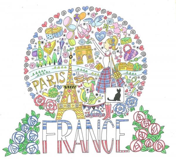 日版Secret Garden環遊世界繪本 旅行精為世界着色解癮