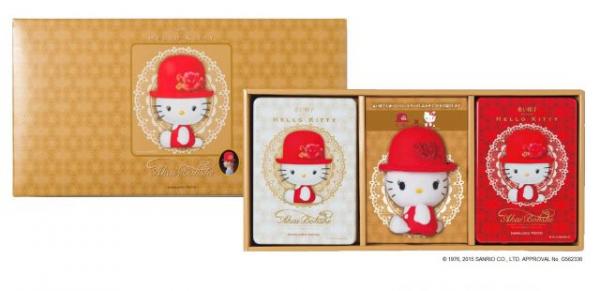Hello Kitty x日本紅帽子曲奇　 曲奇罐要好好收藏啊！