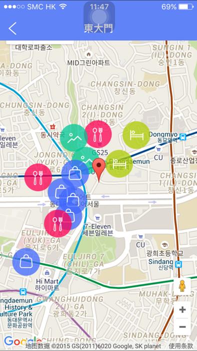 韓國旅遊超實用交通App！ 內設周邊美食、景點、住宿、購物推介