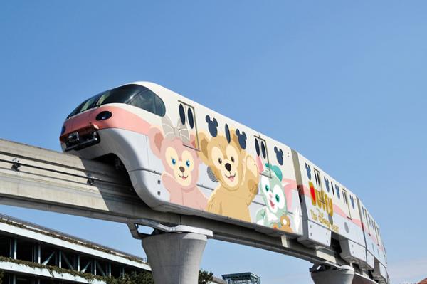 情人節限定！ 東京迪士尼推全新Duffy列車