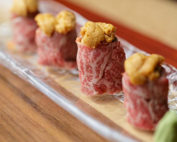 一口滿瀉海膽和牛卷 Bookmark東京5大必食