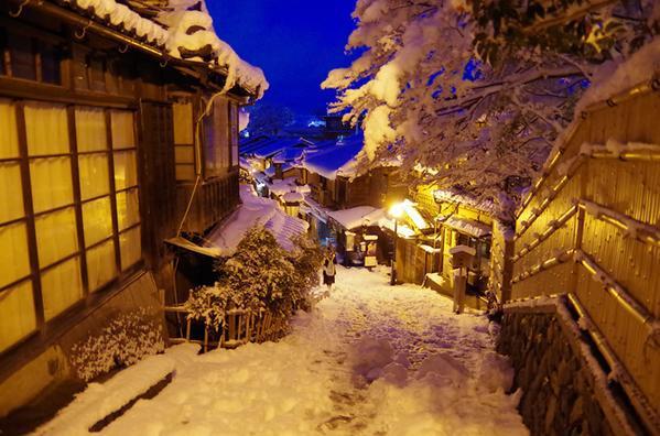 近60年最厚的積雪! 京都名勝雪後美景