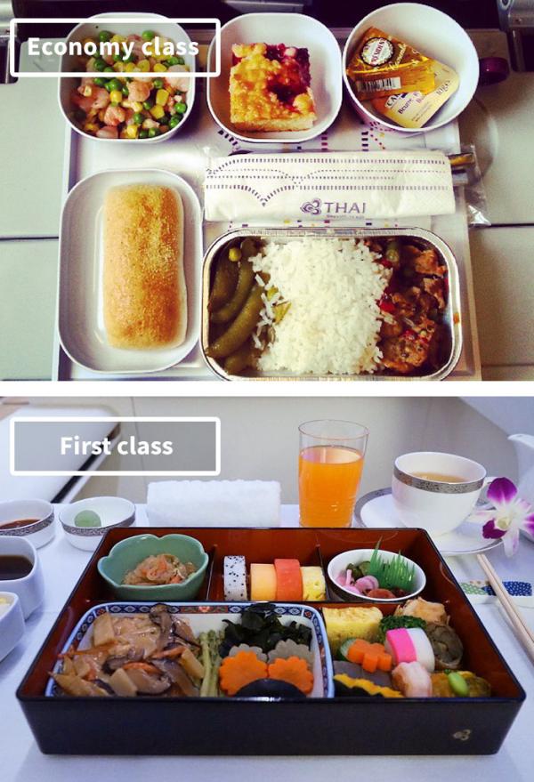 10大航空經濟艙vs.商務頭等飛機餐 日航經濟艙餐原來很不錯！