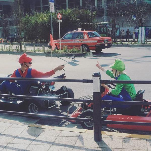 真人版Mario賽車！ 化身成Mario在東京街頭奔馳