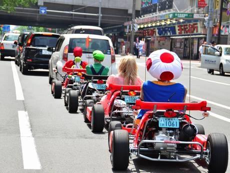 真人版Mario賽車！ 化身成Mario在東京街頭奔馳