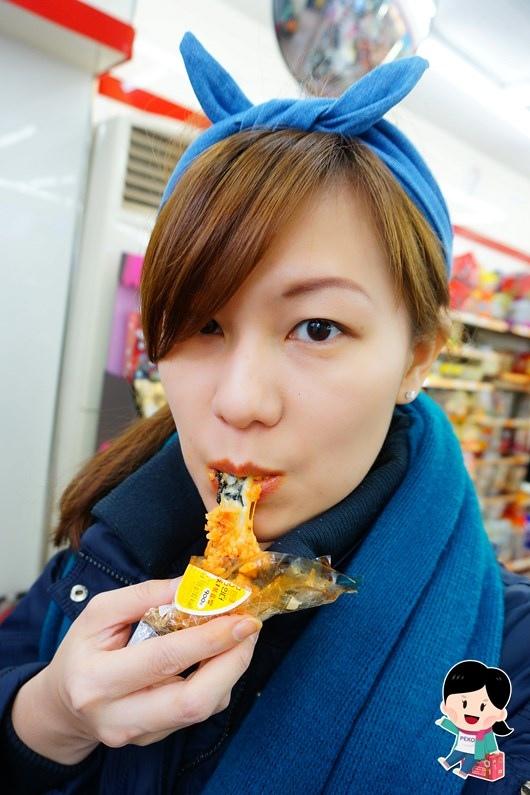 【韓國首爾美食】7-11超商必吃美食。 奶酪陷阱起司飯糰|劉正起司御飯糰