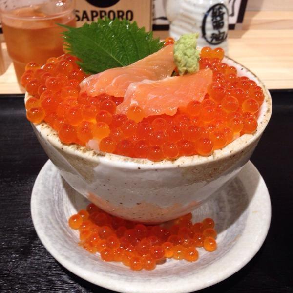 新鮮三文魚配啖啖魚籽! 東京抵食三文魚親子丼 5 選