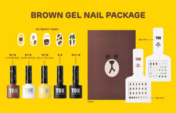 熊大變身美甲師！TOK x Line Friends 聯乘美甲套裝 