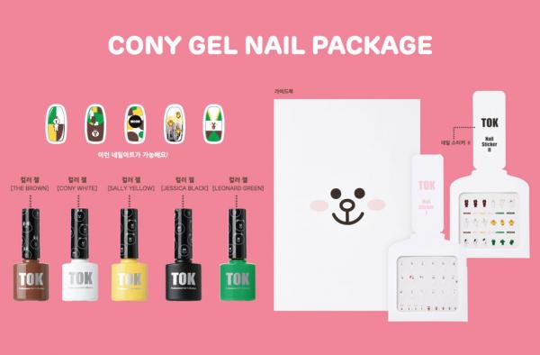 熊大變身美甲師！TOK x Line Friends 聯乘美甲套裝 