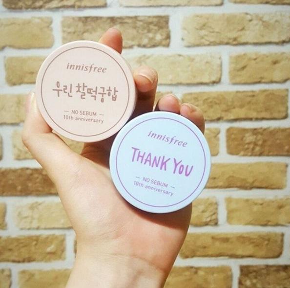 10週年限定! Innisfree 粉色系礦物碎粉