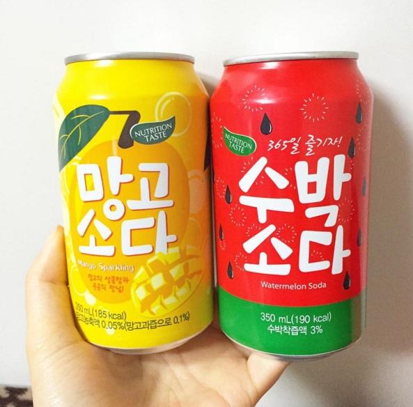 解渴必飲！韓國夏日冰涼小清新 2款口味水果梳打