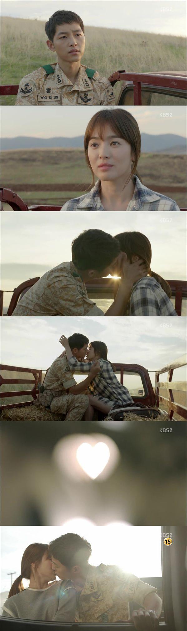 【韓劇心得】太陽的後裔 柳時鎮姜慕煙 EP01-12 一見鍾情到日久深情 宋仲基宋慧喬(雷+圖多)