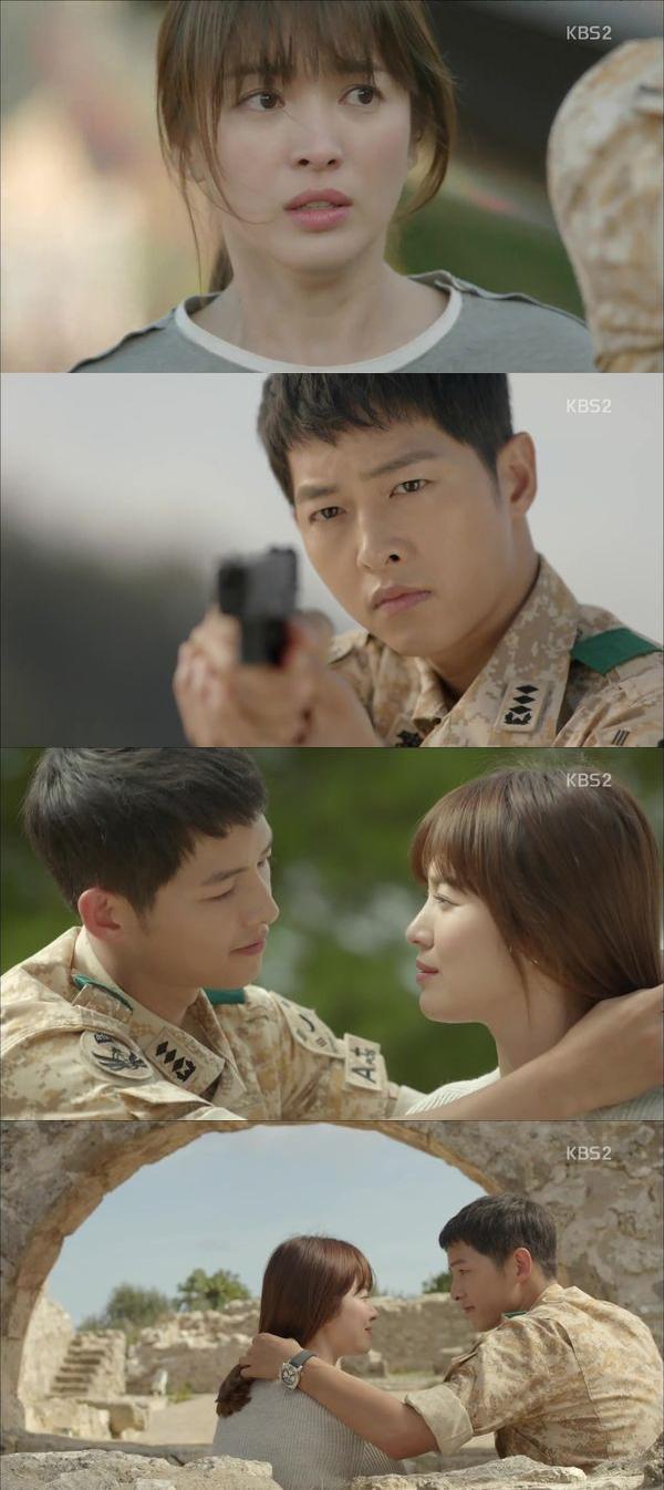 【韓劇心得】太陽的後裔 柳時鎮姜慕煙 EP01-12 一見鍾情到日久深情 宋仲基宋慧喬(雷+圖多)