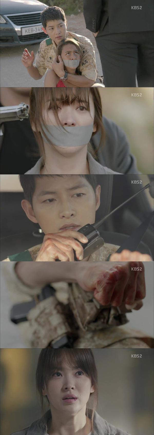 【韓劇心得】太陽的後裔 柳時鎮姜慕煙 EP01-12 一見鍾情到日久深情 宋仲基宋慧喬(雷+圖多)