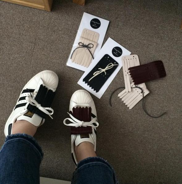 潮人必定擁有一套！韓國訂制英倫流蘇套裝　 為鞋子打造獨一無二流蘇風格