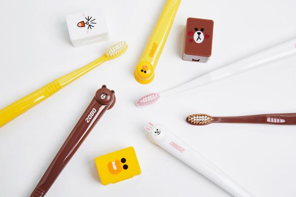 輕便旅行必備! 2080 x LINE FRIENDS 5款牙刷套裝新品
