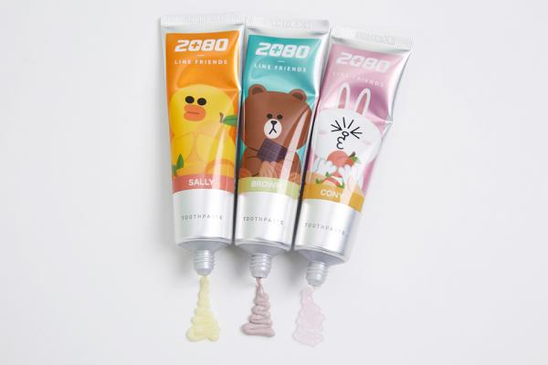 輕便旅行必備! 2080 x LINE FRIENDS 5款牙刷套裝新品
