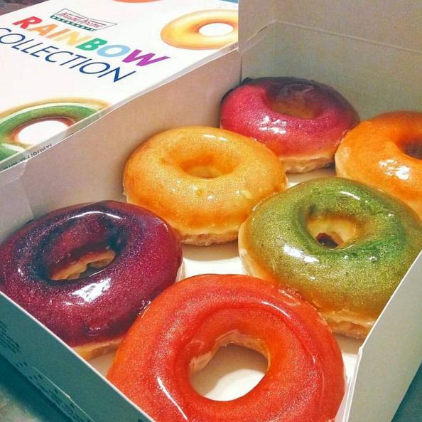 將彩虹吃落肚！ Krispy Kreme5種水果冬甩新品