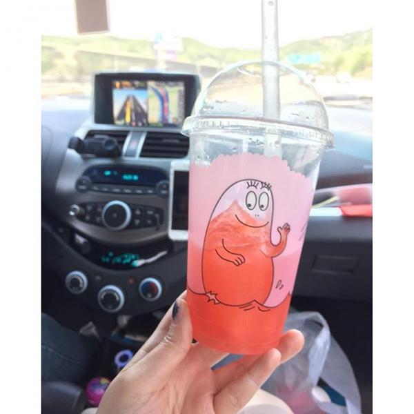 可愛到要尖叫!韓國Dunkin' Donuts新品 棉花糖精靈Barbapapa冬甩、小夜燈