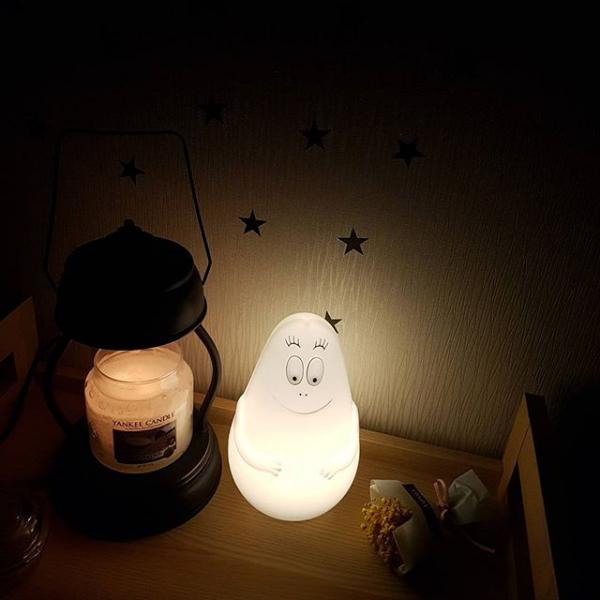 可愛到要尖叫!韓國Dunkin' Donuts新品 棉花糖精靈Barbapapa冬甩、小夜燈