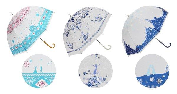 撐傘撐出好心情！ 日本7—11少女風《冰雪奇緣》雨傘