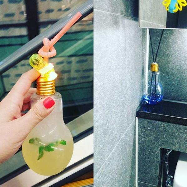韓國人手上必有一杯! 首爾人氣發光消暑「燈泡梳打」新登場