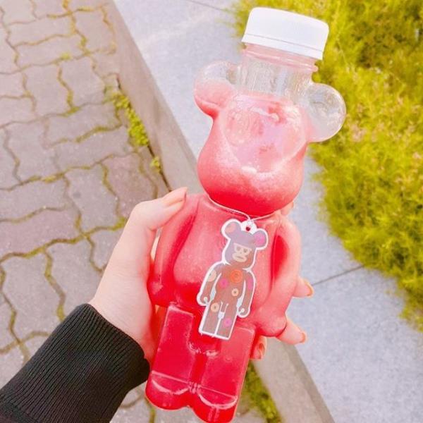 韓妹必備小配件! 換購可愛積木熊水樽