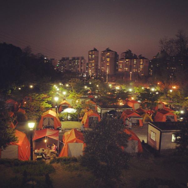 首爾市內5大特色露營好去處 除了看星星日落、有個就在動物園旁邊