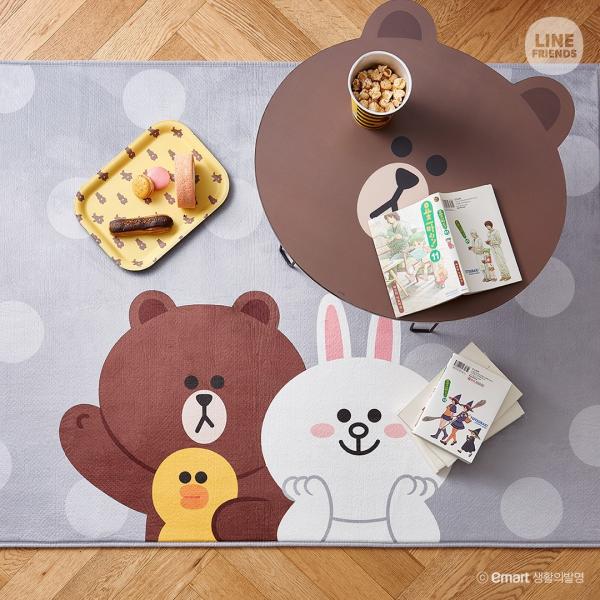 讓熊大、CONY入侵家居每個角落！ LINE FRIENDS x 韓國超市Emart 新出家品系列