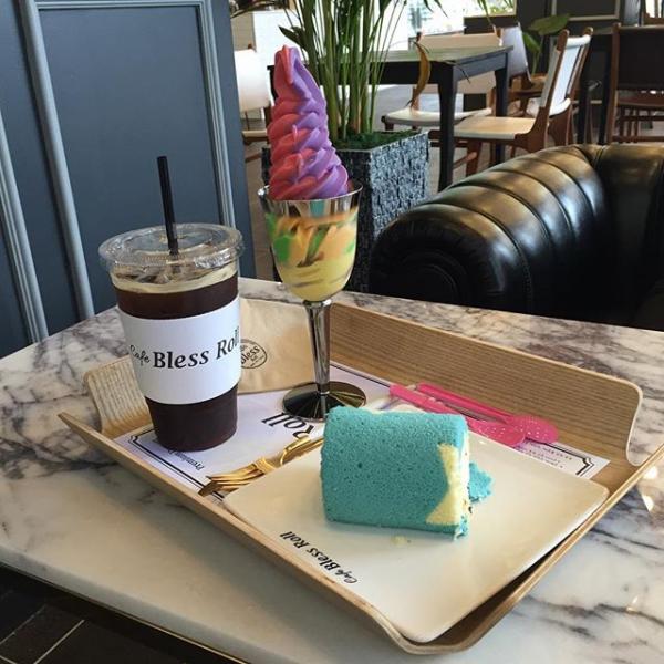 把彩虹吃落肚! 韓國Cafe 5大彩虹色系新品