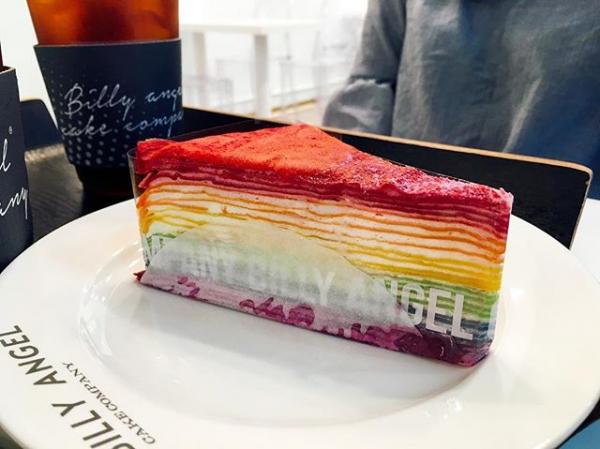 把彩虹吃落肚! 韓國Cafe 5大彩虹色系新品