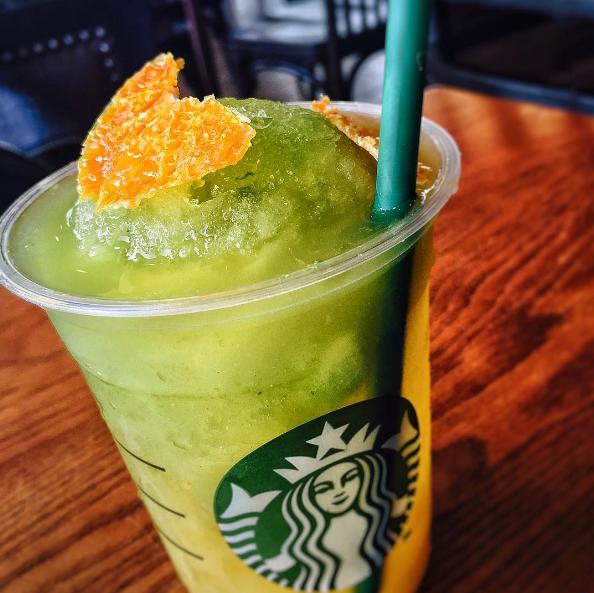 只有濟洲Starbucks才有這個！ 夏日限定清爽柑橘綠茶特飲