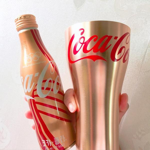 韓國可口可樂人氣新品 130週年復古玻璃樽、奧運限定版金杯超亮眼!