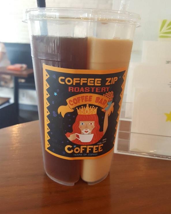 選擇困難症救星! 韓國咖啡店新推兩味「Amel Latte」