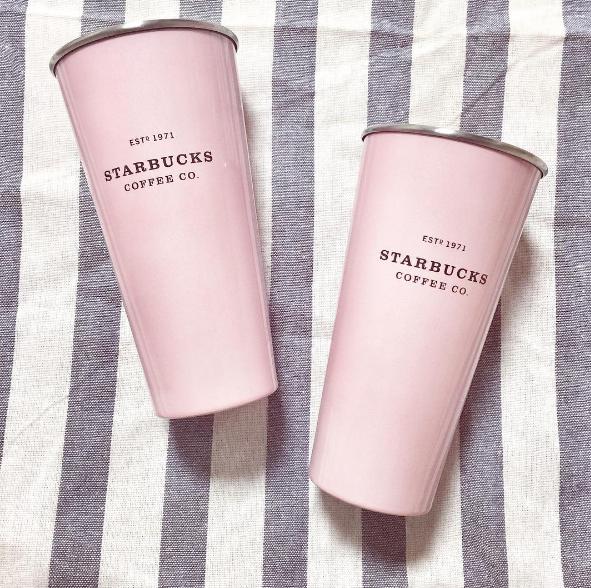 延續夢幻少女情懷！ 韓國Starbucks新推2系列粉色杯