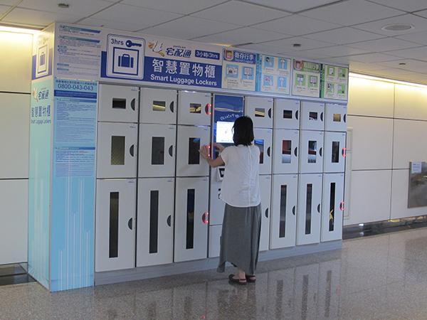 體貼遊客服務！ 台北桃園機場增24小時行李儲物櫃