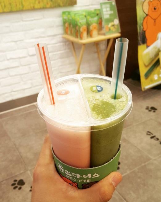 滿足你的味蕾！ 韓國人氣果汁店新推「半半果汁」！