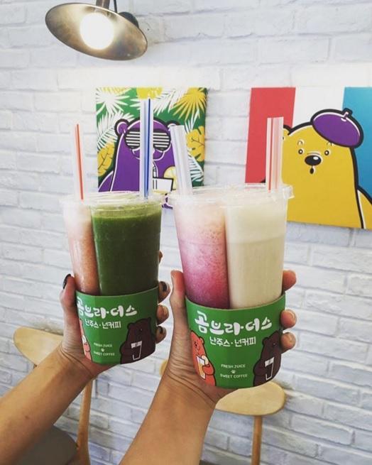 滿足你的味蕾！ 韓國人氣果汁店新推「半半果汁」！